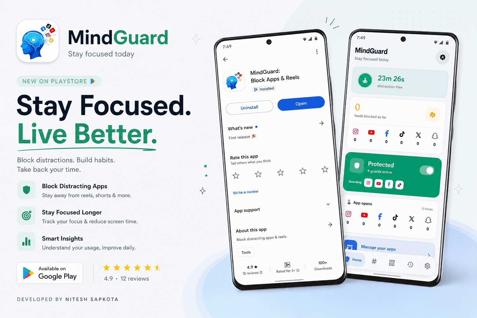 MindGuard App preview